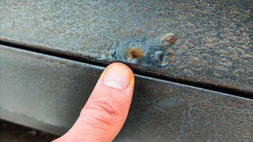 Весь кузов моей Ауди покрылся "жучками" - хваленая горячая оцинковка ...