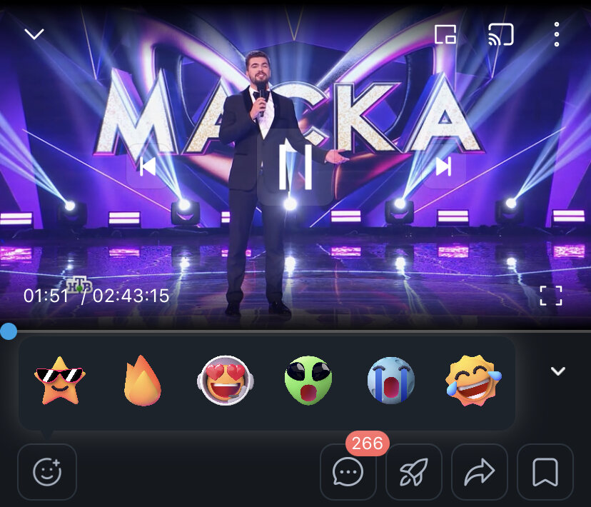 Рутуб. Шоу маска. Юлия корта