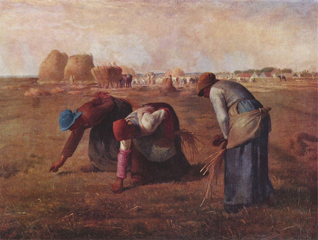 Сборщицы колосьев, 1857