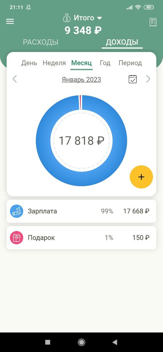 Приложение называется "Финансы"