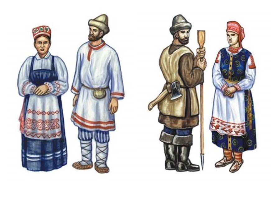 Коми пермяцкая одежда