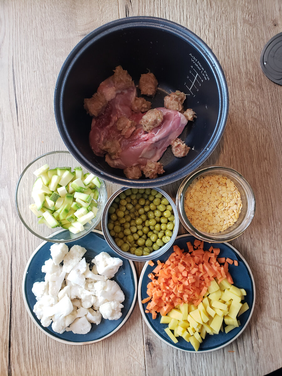 Подготовь все ингридиенты 