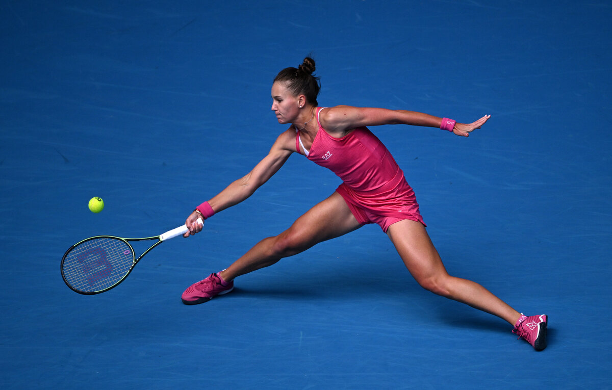    Вероника Кудерметова  EPA-EFE/JAMES ROSS