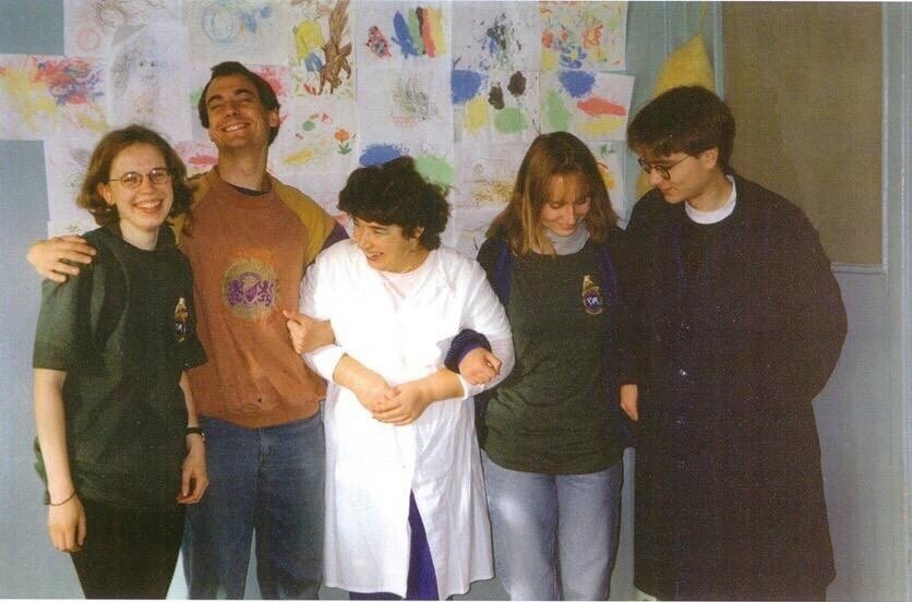 Группа первых волонтёров Добровольного социального года