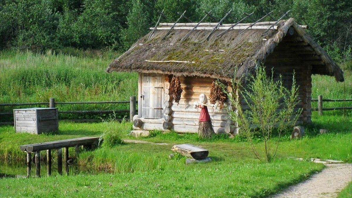 Фото бань в деревне