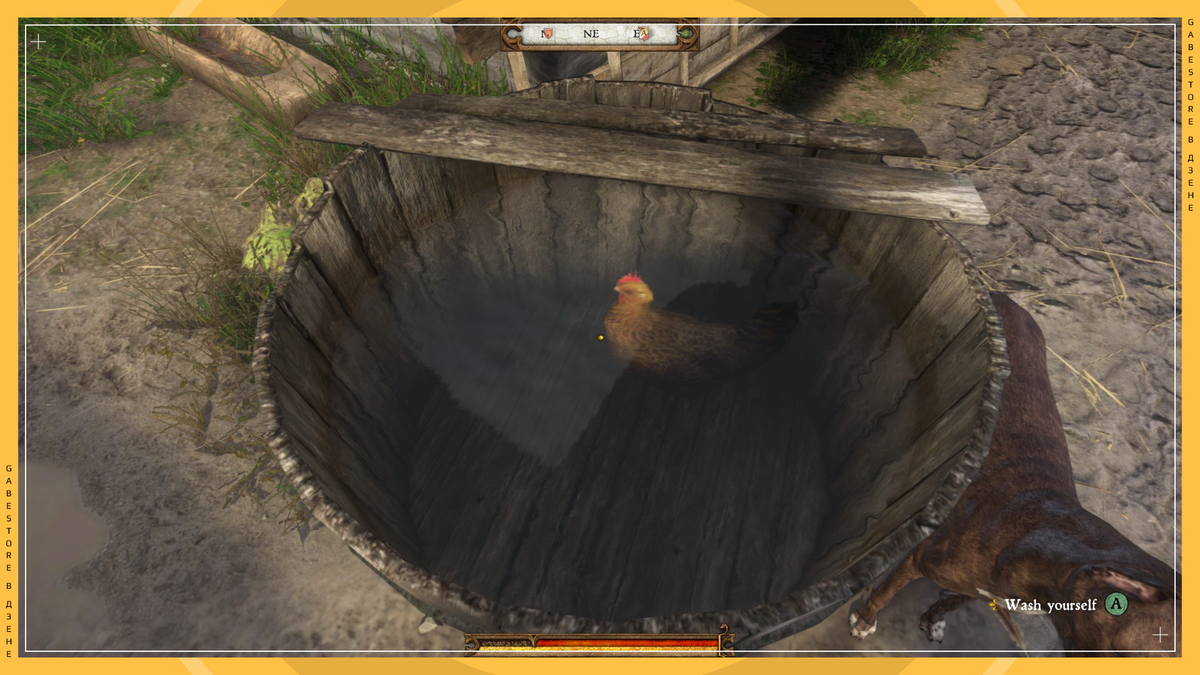 Курицы — тоже рыбы в Kingdom Come: Deliverance
