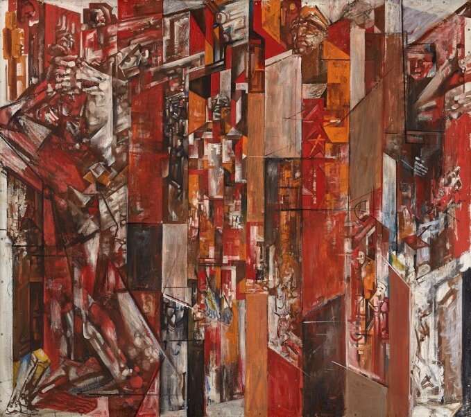 (Работа Алексея Константинова в направлении Авангард)