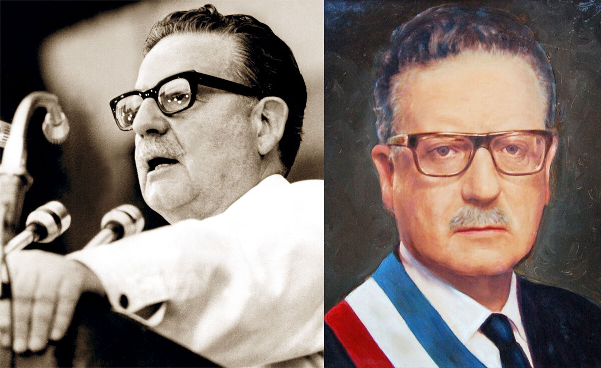 Фото 1. Президент Чили Сальвадор Альенде 