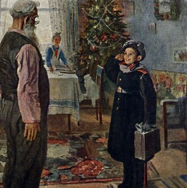 Ф Решетников "Прибыл на каникулы" 1948
