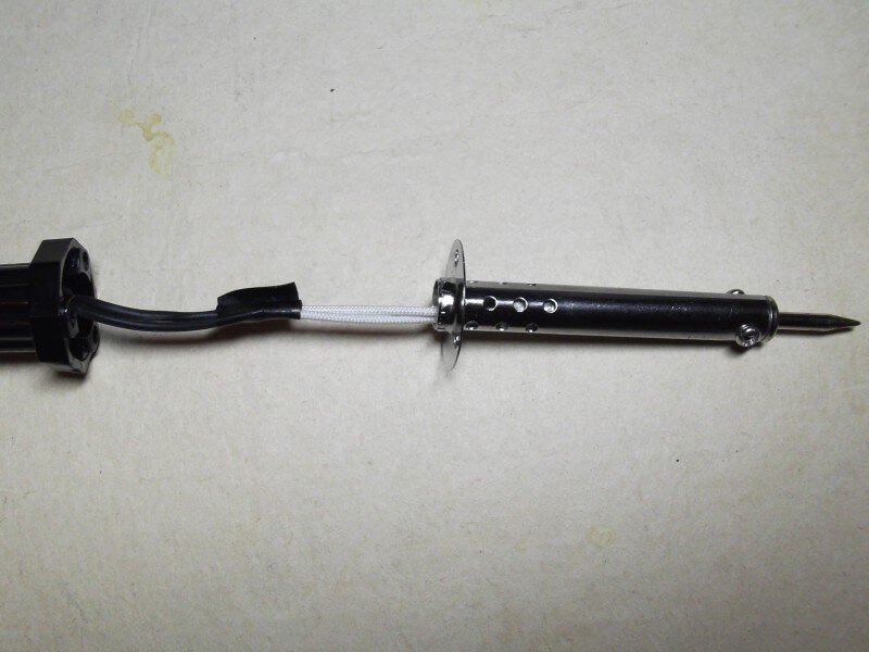 заводское подсоединение шнура