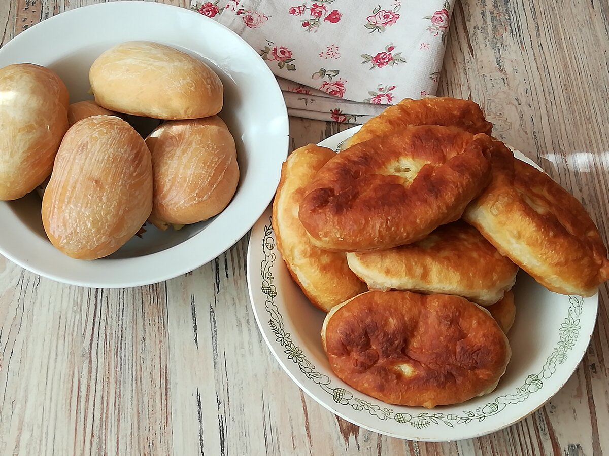 Тесто на кефире для пирожков на сковороде без дрожжей пошаговый рецепт с фото