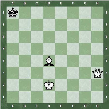 Ставим черного короля