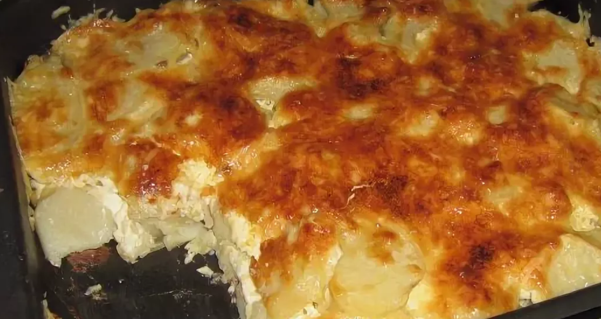 Картошка с мясом и с сыром в духовке рецепт с фото пошагово