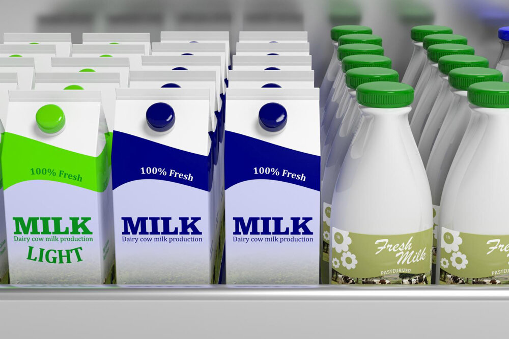 Молоко из магазина
