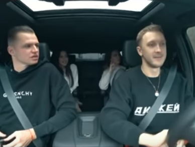 Дмитрий Тарасов во время съемки с T-Kilah