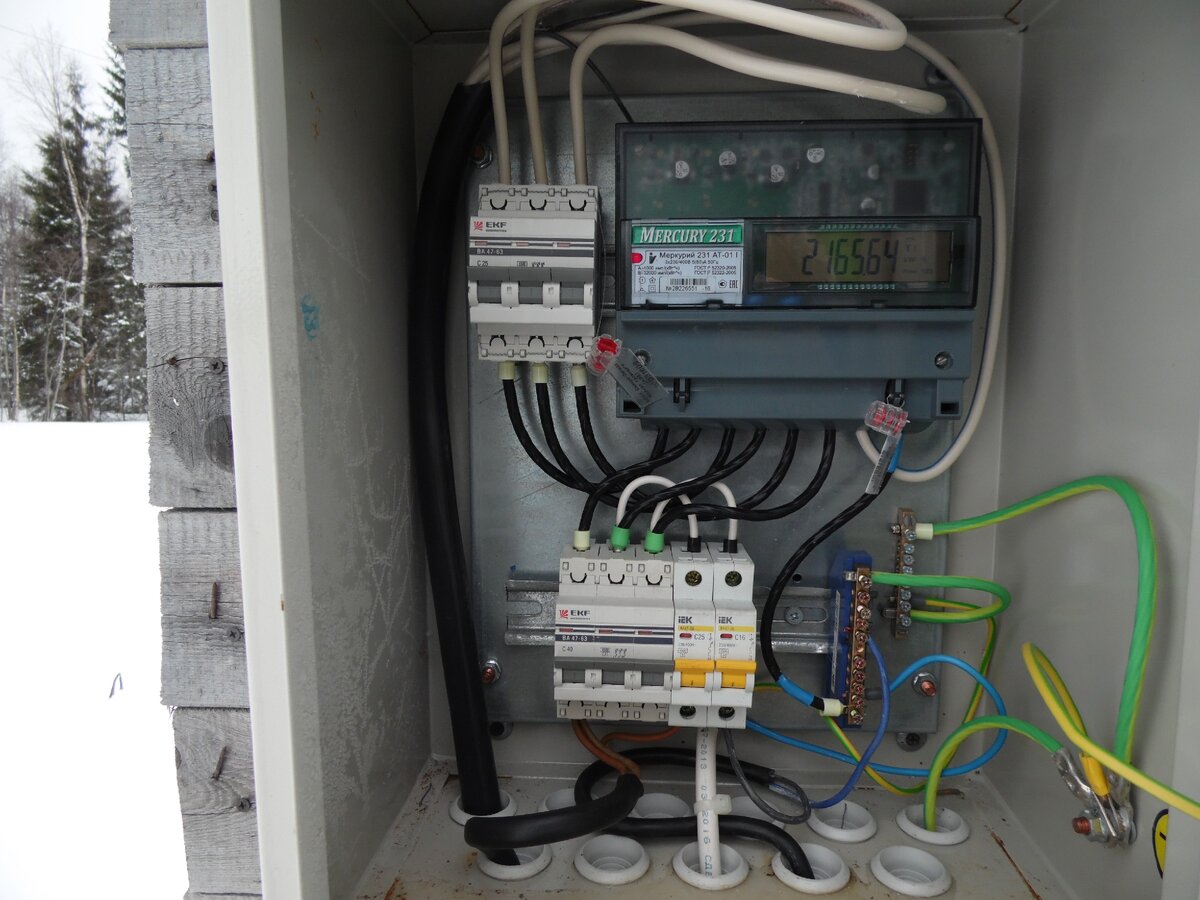 Сам щит собирали настоящие спецы.