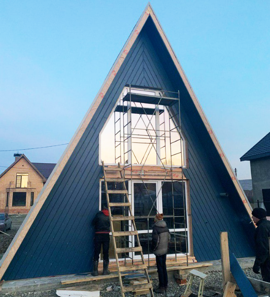 A-frame house: личный опыт | FORUMHOUSE | Дзен