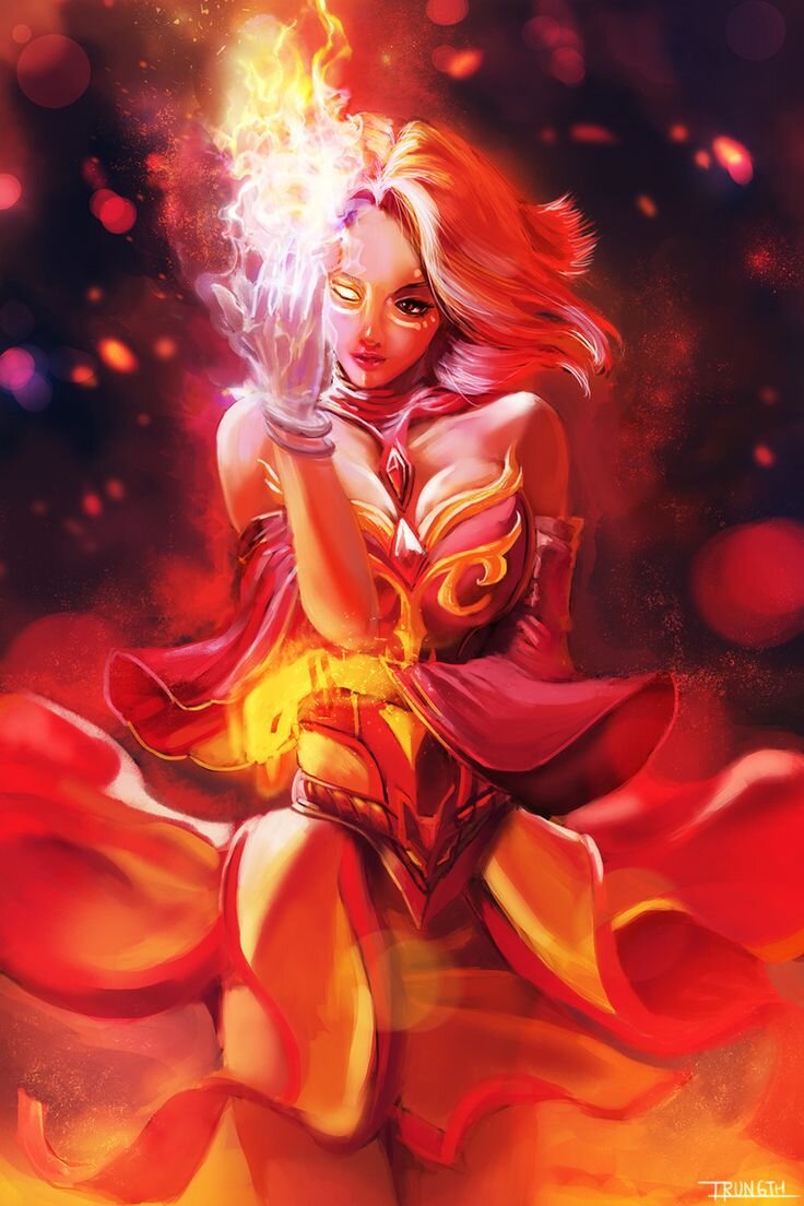 Lina из dota 2 фото 94