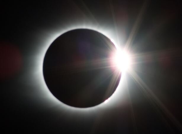 Кольцевое затмение 2017г.