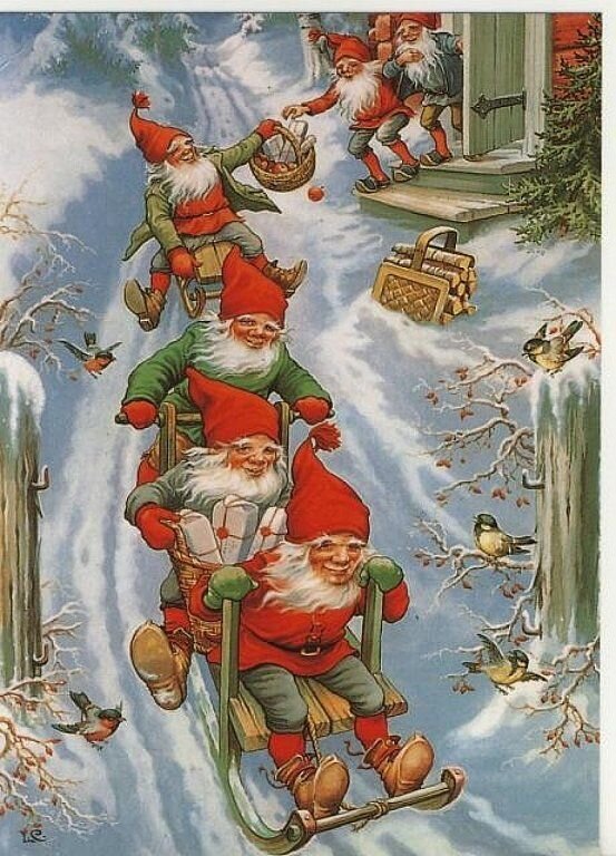 Новый год в Финляндии , сайт pinterest.co.uk