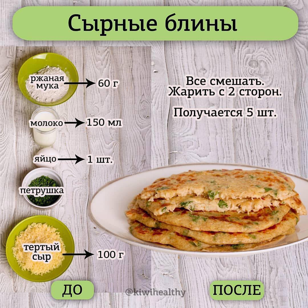 Блинчики на ржаной муке