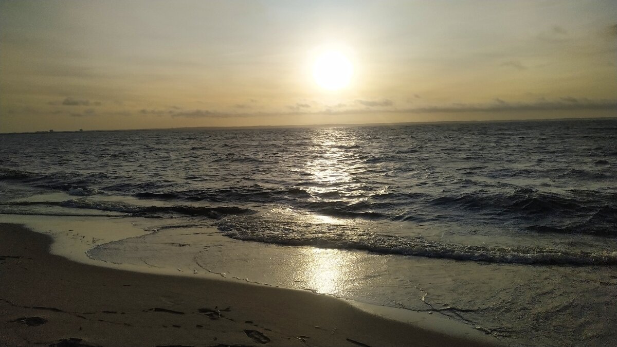 Зима на море