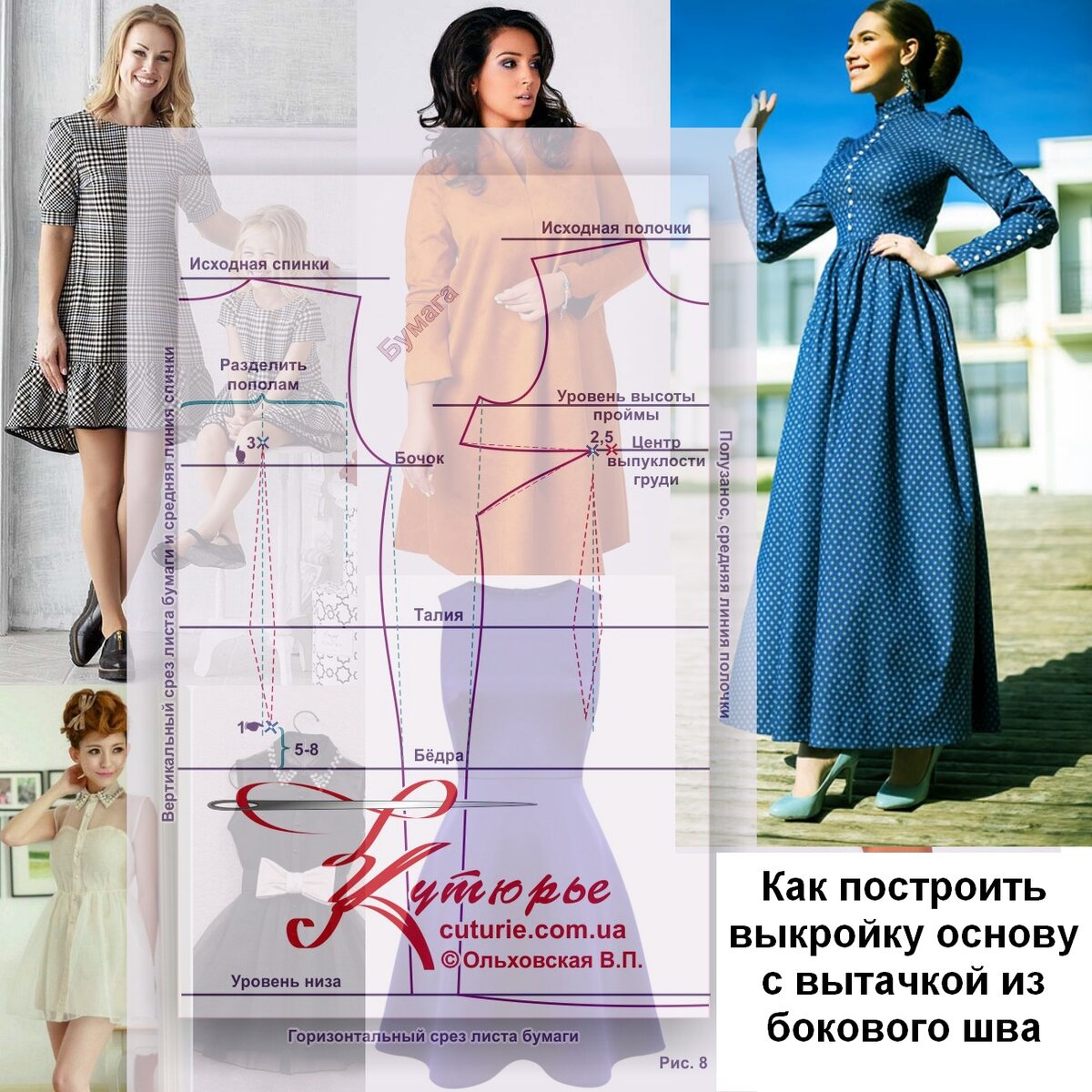 Как сшить платье: советы начинающим — sunnyhair.ru
