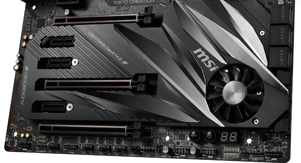 Плата MSI на чипсете X570 c поддержкой PCI-E 4.0