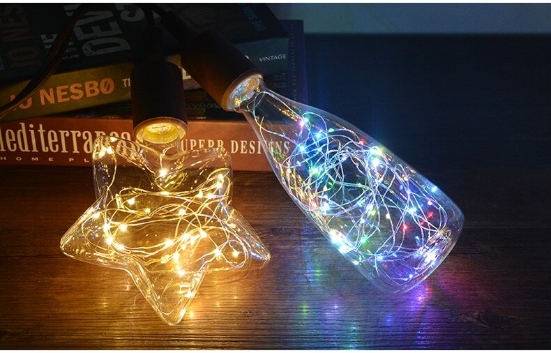 Креативная лампа Эдисона. Винтажная декоративная светодиодная лампа.