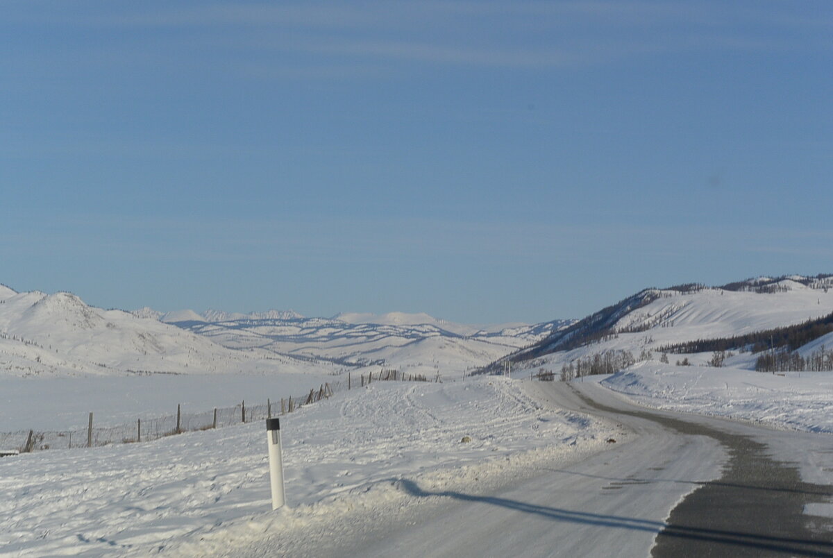 Дорога к перевалу "Кату-Ярык"