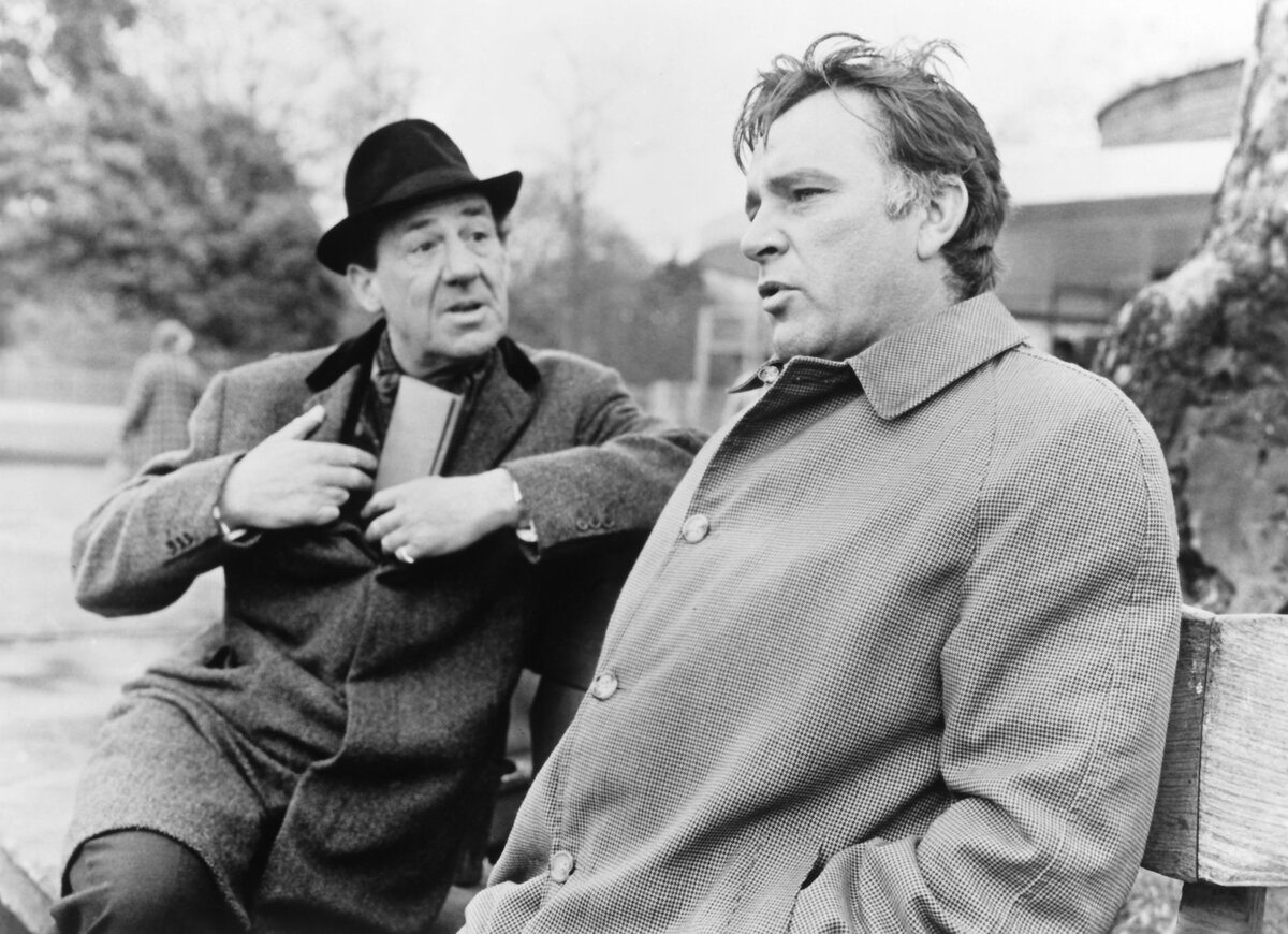 Кадр из х/ф. "Шпион, пришедший с холода"