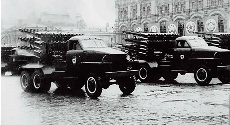 БМ-13 «Катюша» на шасси US 6 «Studebаker»