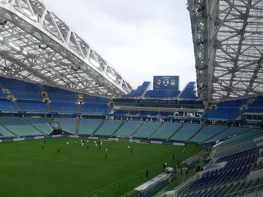 Матч Фк "Сочи" - ФК "Краснодар" Фото https://www.instagram.com/p/B9wXQRvouJH/