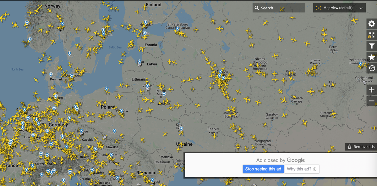 Flightradar24 com на русском