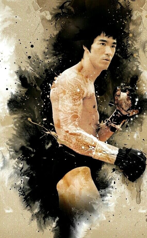 Брюс Ли арт