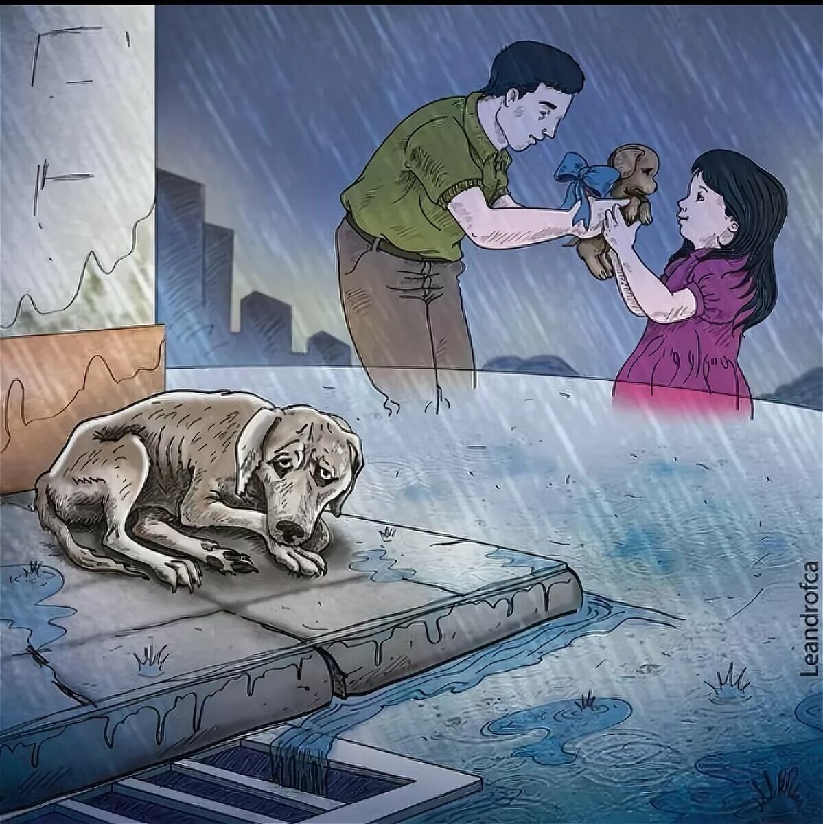 из свободного источника. Картинка очень давняя, но очень меня всегда цепляет! До слез...