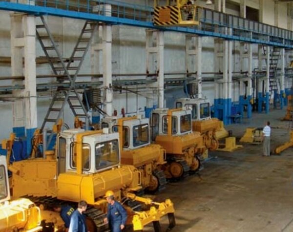 Промышленные тракторы Четра Т-9 на Волгоградском тракторном заводе, 2008 год