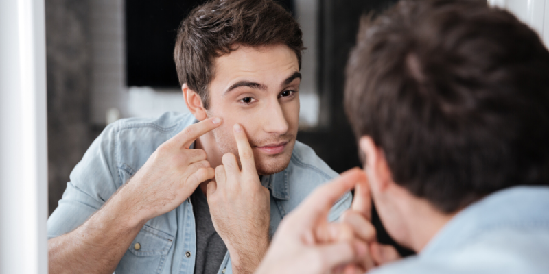 Рисунок. Борьба с акне