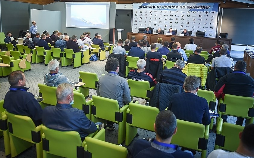 Заседание тренерского совета СБР. Фото СБР