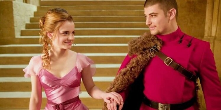 Гермиона и Крам на Святочном балу