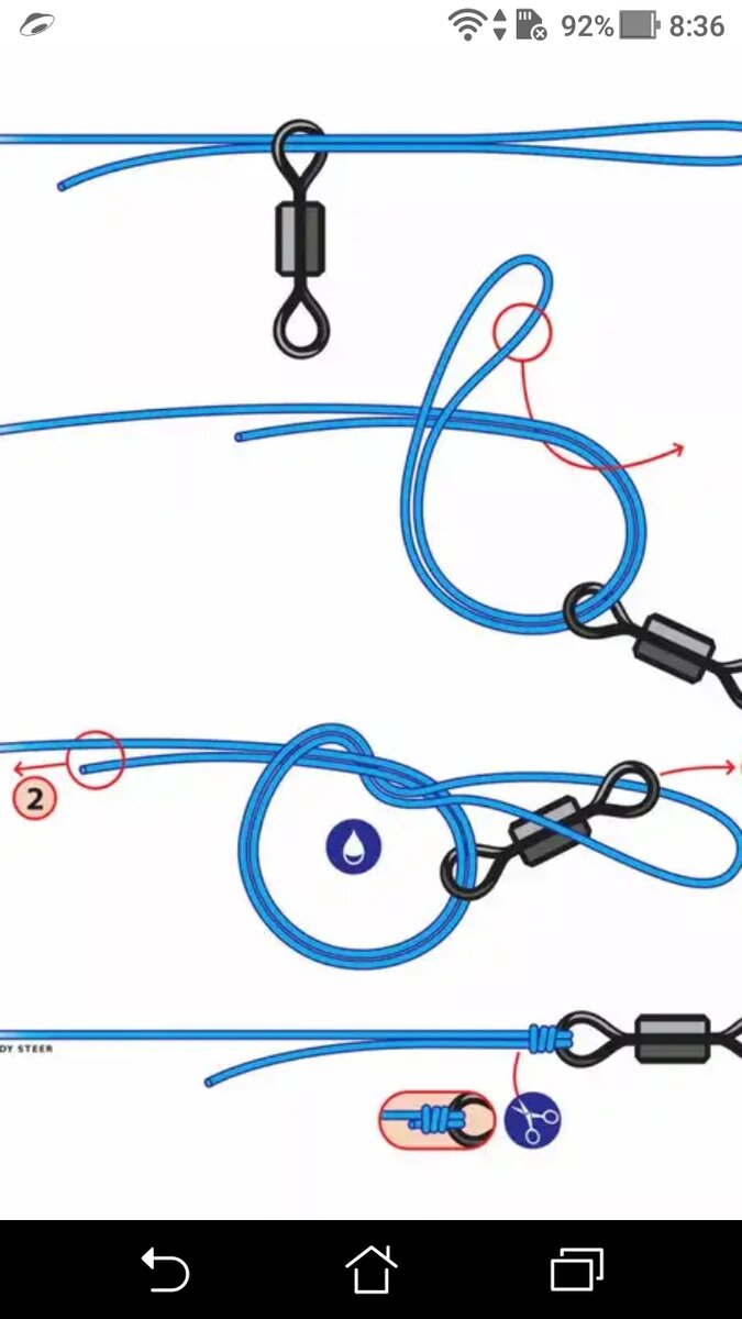 Рыболовные узлы: как привязывать поводки к леске, способы крепления лески узлами