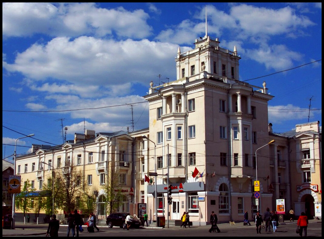 Сов.Классицизм с угловыми башнями. | Our streets, our country | Дзен