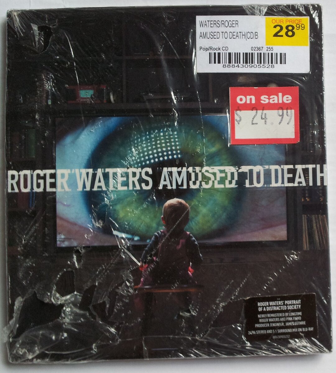 Roger Waters - Amused To Death [CD+BD Audio 5.1] фото автора