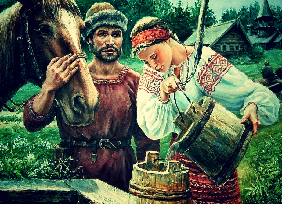 Древнерусская жизнь в картинках