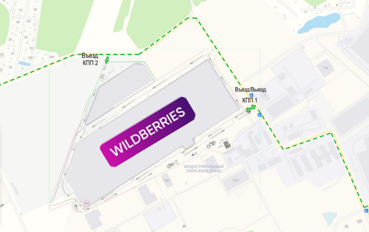 склад wildberries в Коледино