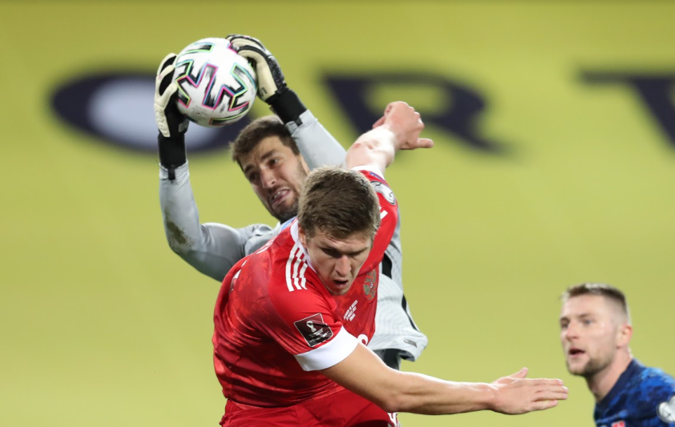 «Плеймейкер» собрал высказывания известных футбольных людей после матча отбора ЧМ-2022 Словакия – Россия (2:1). Фото: РФС