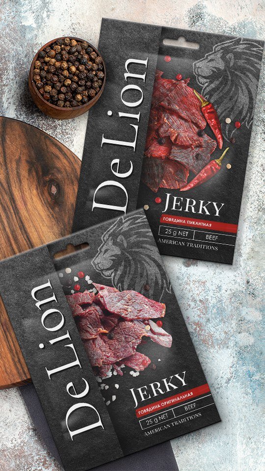 Jerky из говядины DelIon