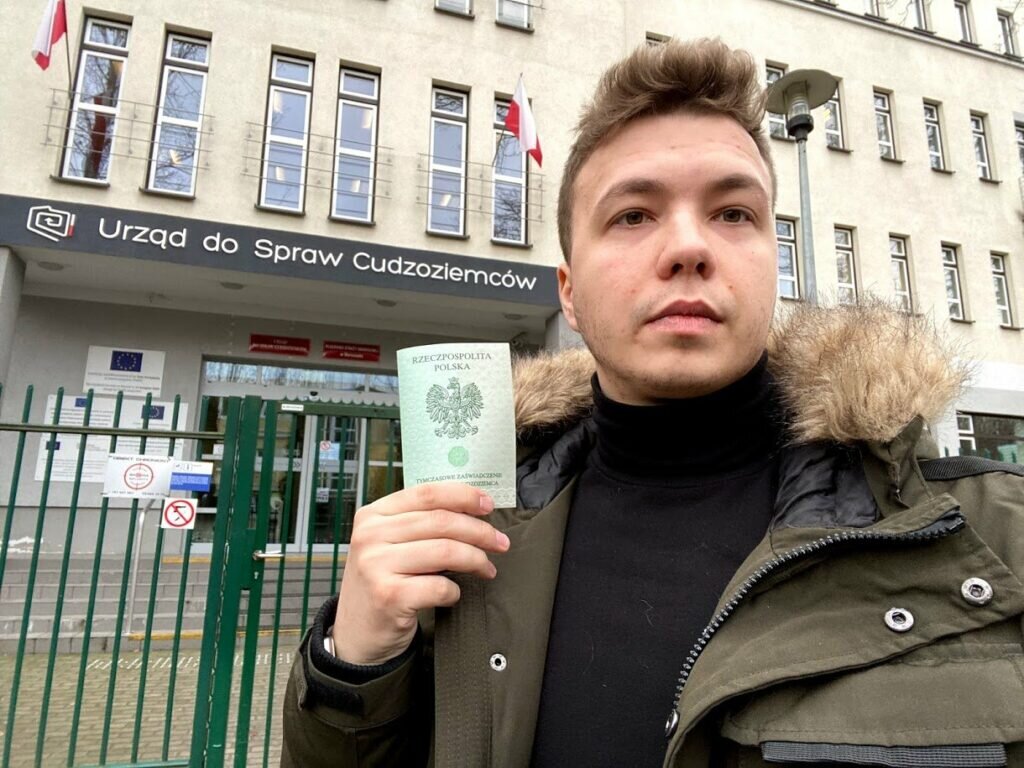 Роман Протасевич в польше
