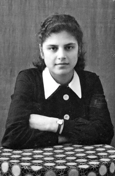 Наталья Хаютина в молодом возрасте