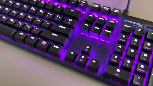 Распаковка игровой механической клавиатуры от HyperX Alloy FPS RGB | ALIBEGOFF